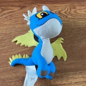 Dreamworks How to Train Your Dragon: blue dragon stuffed figure